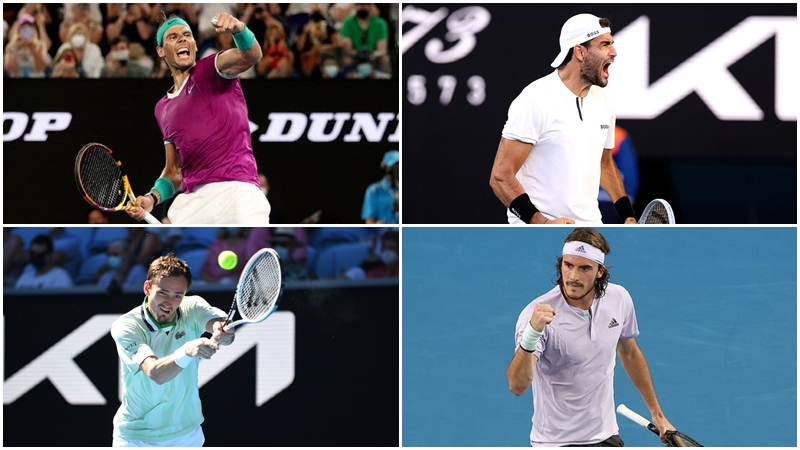 Gjysmëfinalistët e Australian Open, kërkohen dy emra për finalen e madhe
