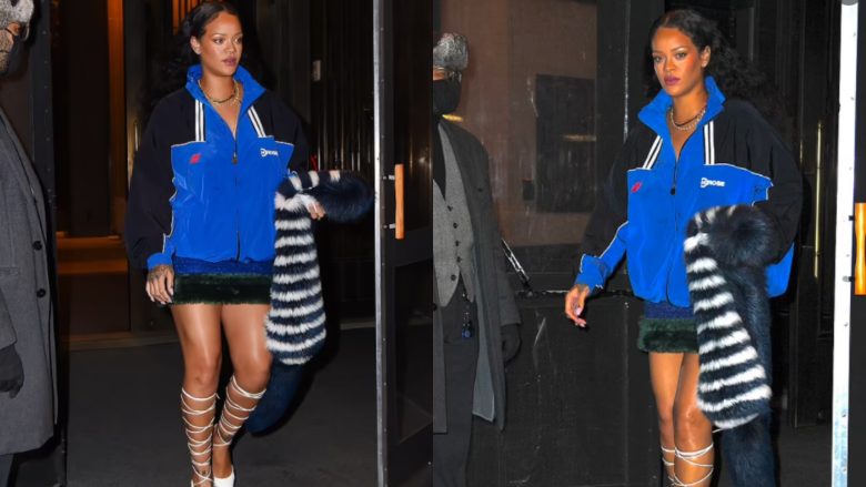 Rihanna vendos në pah këmbët e tonifikuara gjatë daljes në New York