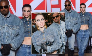 Kanye West dhe Julia Fox bëjnë paraqitjen e parë si çift në tapetin e kuq në Javën e Modës në Paris