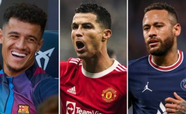 Zbulohen 10 futbollistët më të paguar në botë në vitin 2022 – Messi i pari, Ronaldo vetëm i gjashti