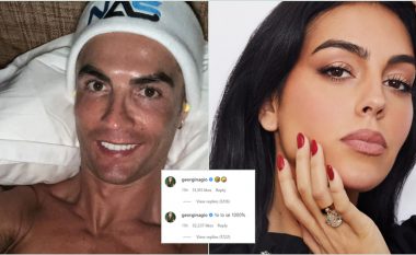 Ronaldo publikon ‘selfie’ nga krevati pa bluzë, komenti i Georginas merr vëmendje të madhe