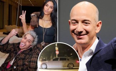 Darkë miliarderësh – Kim Kardashian dhe Pete Davidson darkuan me manjatin Jeff Bezos në shtëpinë e tij afro 160 milionë euroshe