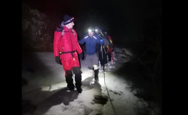 SPB Tetovë jep detaje për shpëtimin e dy alpinistëve në Malin Sharr