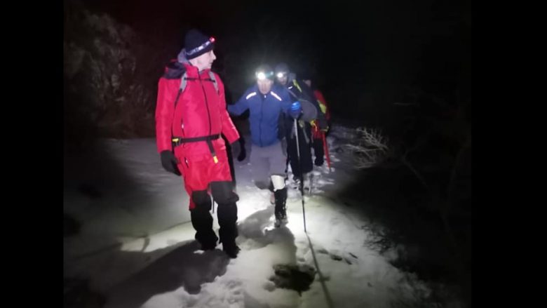 SPB Tetovë jep detaje për shpëtimin e dy alpinistëve në Malin Sharr