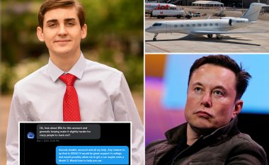 Musk i lutet 19-vjeçarit të mos ia ndjekë aeroplanin privat në Twitter - djaloshi i vendos kushte miliarderit për të hequr dorë