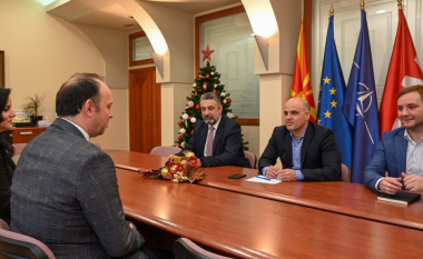 Kovaçevski në takim me Gashin, diskutojnë për planin qeveritar