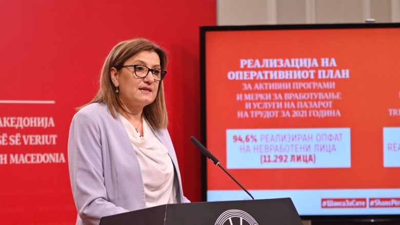 Trençevska: Kemi siguruar rritje të vazhdueshme të pensioneve, po krijojmë masa për uljen e papunësisë