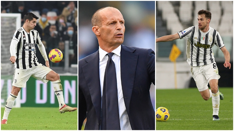 Allegri e konfirmon: Morata do të qëndrojë te Juventusi, do të largohet Ramsey