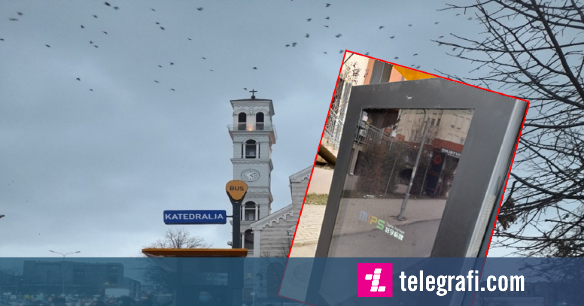 Chinese cameras located in different locations in Pristina, capable of ...