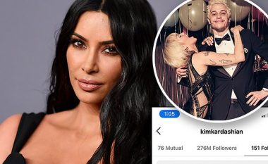 Kim Kardashian xheloze për Miley Cyrus, e largon nga ndjekësit e Instagramit këngëtaren pas postimeve provokuese me të dashurit të saj Pete Davidson