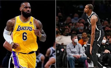 Zbulohen titullarët e NBA All-Star: LeBron James dhe Durant emërohen kapitenë