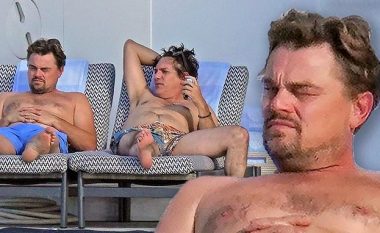 Leonardo DiCaprio fotografohet në pushime me mikun e tij të ngushtë në Ishujt Karaibe, teksa tregon fizikun e tij të rrezitur nga dielli