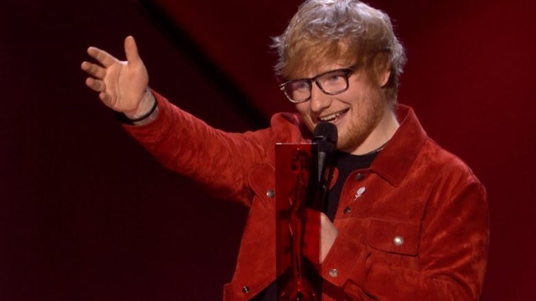 Ed Sheeran thotë se nuk ka nevojë për një çmim BRIT për të dëshmuar se është një kompozitor i mirë