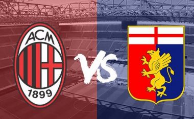 Formacionet zyrtare, Milan – Genoa: Kuqezinjtë kërkojnë çerekfinalen në Kupën e Italisë