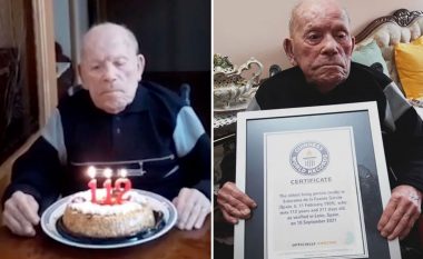 Ndërron jetë njeriu më i vjetër në botë, pak muaj pasi theu rekordin Guinness