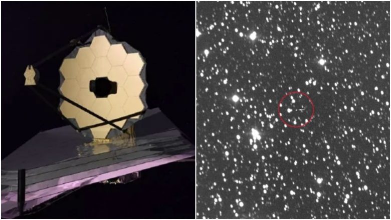 Publikohet imazhi që tregon teleskopin hapësinor “James Webb”, 1.5 milion kilometra nga Toka – i rrethuar nga yje