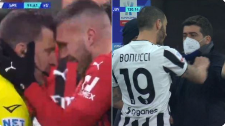 Ngriten paralele për veprimet e Rebic dhe Bonuccit- tifozët e Juventusit duan që kroati të ndëshkohet