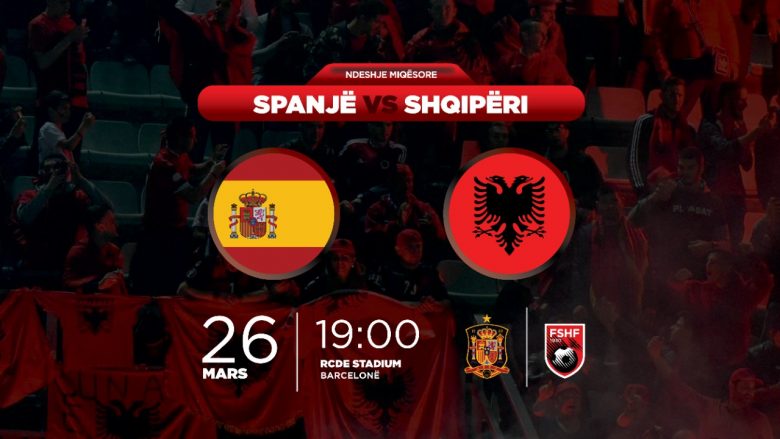 Spanjë-Shqipëri, konfirmohet ora dhe stadiumi i miqësores së marsit