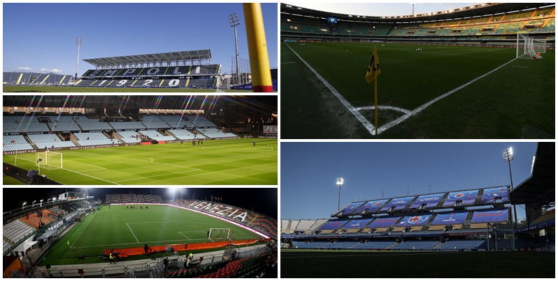 Stadiumet më të këqija në Evropë – pesë janë vetëm nga Serie A
