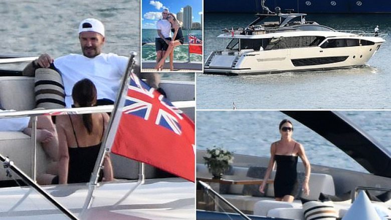David dhe Victoria Bekcham shijojnë pushimet në Miami me jahtin e tyre afro gjashtë milionë eurosh të sapo blerë nga ish-futbollisti