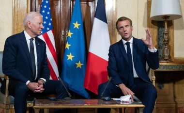 Macron dhe Biden pro idesë, që të “kontrollojnë” dhe sigurohen nëse Rusia vërtetë po tërheq trupat përgjatë kufirit me Ukrainën