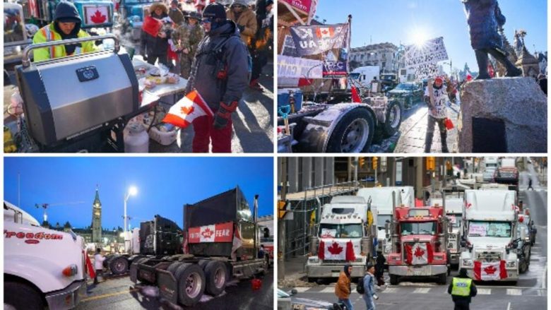 Trudeau i vendosur t’i jep fund protestave, i jep policisë kompetenca shtesë – shoferët e kamionëve as që mendojnë të tërhiqen