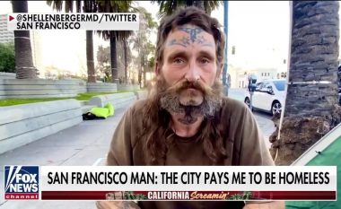 I pastrehu që qyteti i San Franciscos e paguan të jetojë në rrugë: Nuk i shpenzoj paratë në qira – në telefon kam Netflix dhe Amazon