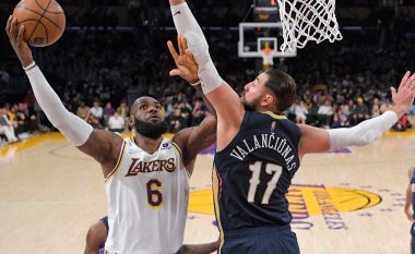 Lakers pësojnë humbje të thellë para tifozëve të vet nga Pelicans