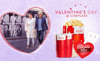 Cineplexx Prizren sjell një super-ofertë për Valentine’s Day me filmin Marry Me!