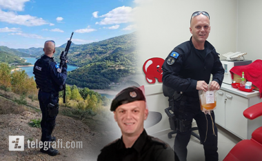 Polici hero i Njësisë Speciale që ka dhuruar gjak 125 herë, Përparim Gosalci: Dhuroni gjak – dhuroni shpresë për jetë