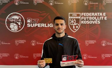 Valmir Veliu është lojtari i javës në BKT Superligë