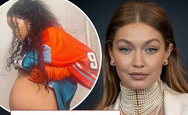 Gigi Hadid u kërkon falje fansave pasi komenti i saj la të kuptohet se Rihanna mund të jetë në pritje të binjakëve