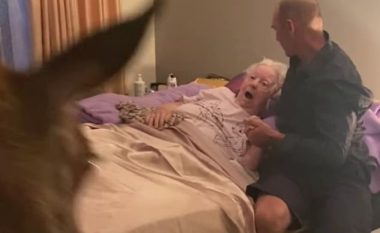 Momenti prekës: Vajza befason nënën e saj në spital, duke ia dërguar një dre të cilin ajo e ka shumë për qejf