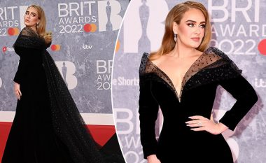 Adele arrin e veshur plot elegancë në tapetin e kuq të Brit Awards 2022