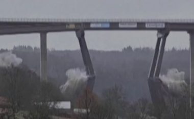 Një urë në një autostradë gjermane shkatërrohet duke përdorur 120 kg eksploziv