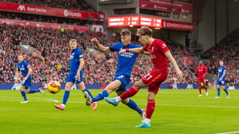 Liverpooli mposhtë me lehtësi Cardiffin dhe kalon në rrethin tjetër të Kupës FA