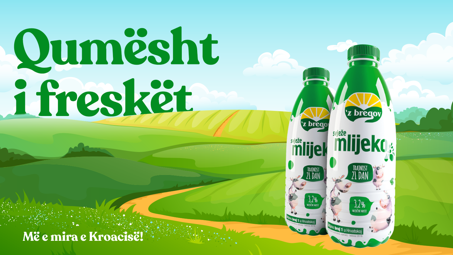 Fresh milk Mr. Bregov, number one in Croatia! Daily News