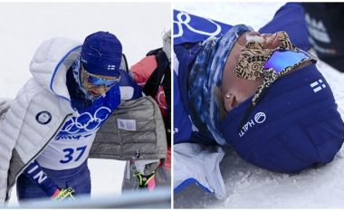 Skiatorit që iu ngri organi gjenital, reagon për herë të parë për momentin e dhimbshëm