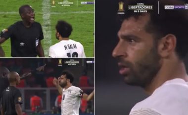 Salah tregon anën e tij ‘agresive’, ofendoi dhe u përplas verbalisht me gjyqtarin e ndeshjes ndaj Kamerunit