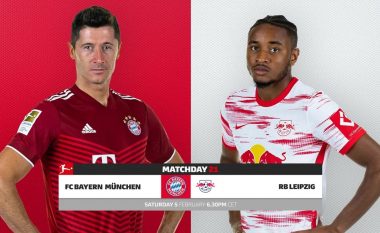 Bayern Munich – RB Leipzig, formacionet zyrtare 