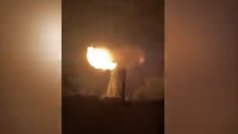 Publikohen pamjet, thuhet se është goditur një tubacion gazi në Kharkiv të Ukrainës