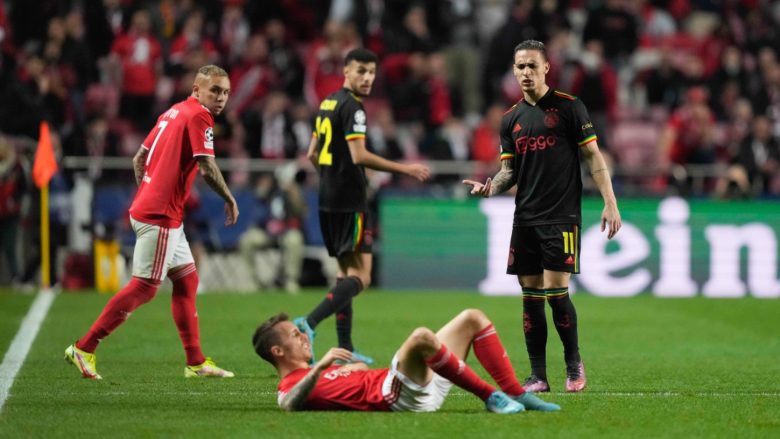 Vlerësimet e lojtarëve në ndeshjen Benfica 2-2 Ajax: Timber më i miri