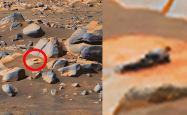 ‘Një njeri në Mars’ – cili mund të jetë shpjegimi i këtij imazhi në planetin e kuq?