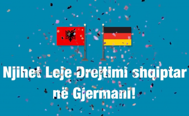 Gjermania njeh edhe lejet e drejtimit të Shqipërisë, Rama publikon pamjet