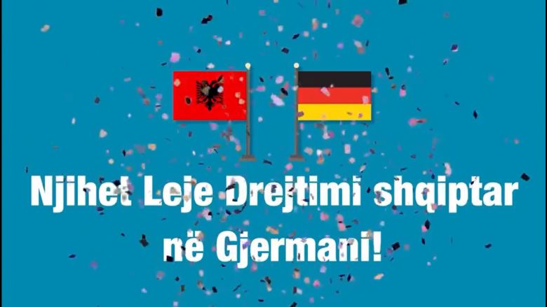 Gjermania njeh edhe lejet e drejtimit të Shqipërisë, Rama publikon pamjet