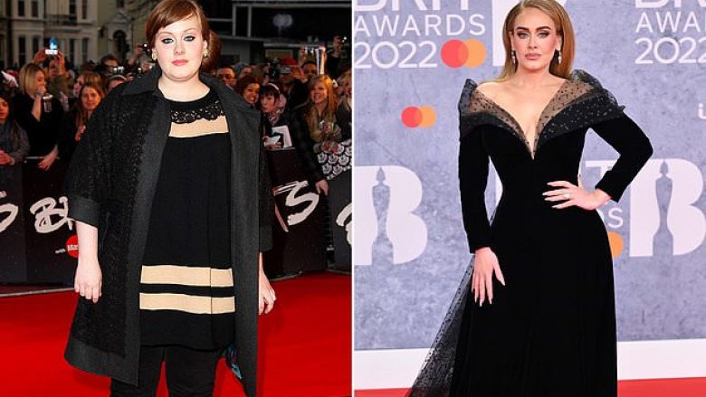 Ndryshimi drastik i këngëtares Adele që nga viti i parë kur u paraqit në Brit Awards e deri më sot