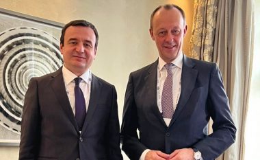 Kurti takohet me kryetarin e CDU-së, temë e bisedimeve integrimi i Kosovës në BE