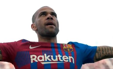 Dani Alves kthehet që ta përndjekë Atleticon në Camp Nou me një gol të bukur