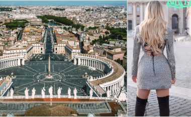 Influencuesja u dëbua nga Vatikani për veshje të papërshtatshme, Juju Vieira thotë se u ndie e poshtëruar