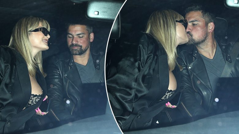Bebe Rexha fotografohet nga paparacët duke u puthur me të dashurin e saj në veturë